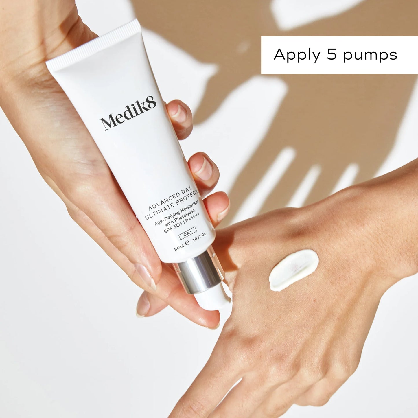 Crema hidratante antiedad con Photolyase SPF 50+