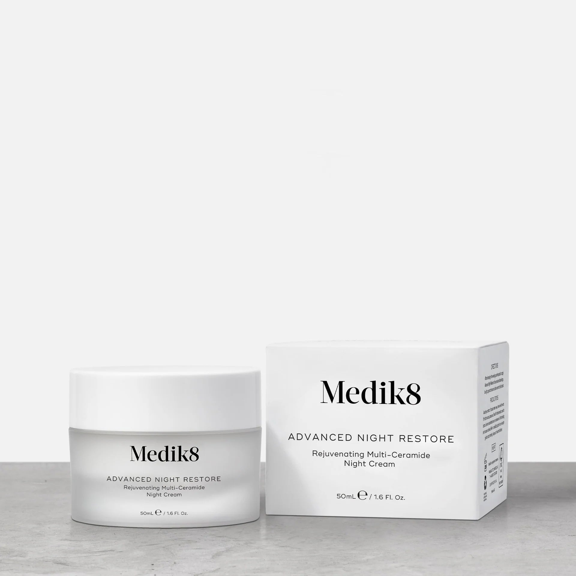 Crema de noche rejuvenecedora con multiceramidas