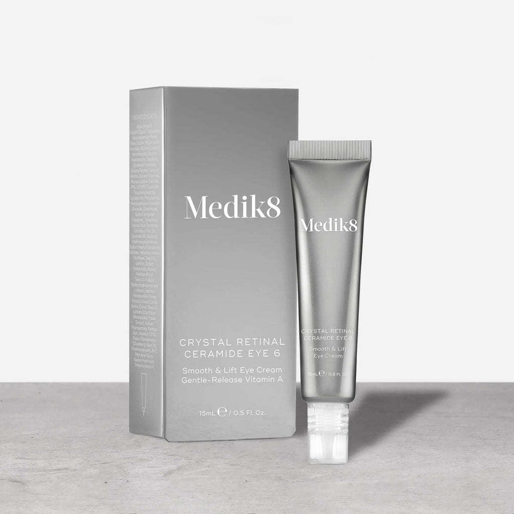 CRYSTAL RETINAL CERAMIDE EYE 6 Crema de ojos suave y reafirmante Vitamina A de liberación suave